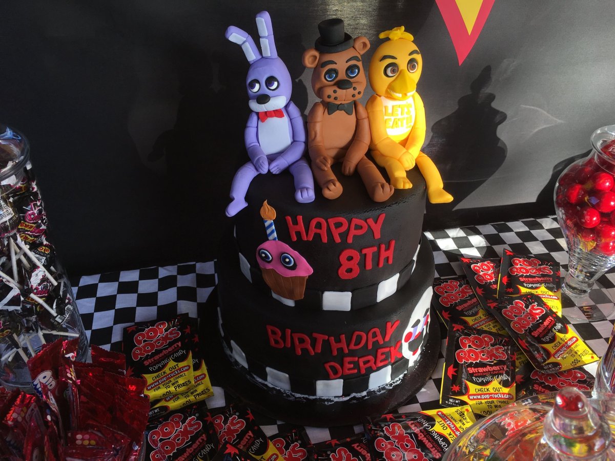 Торт Five Nights at Freddy's