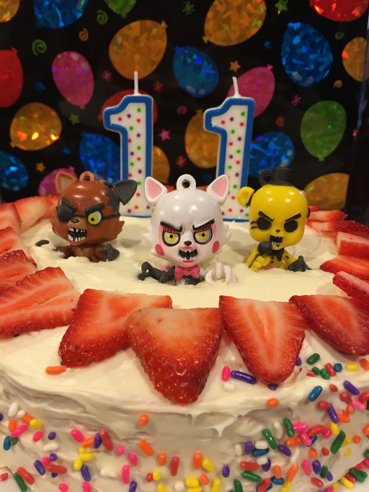 Торт фнаф на день рождения