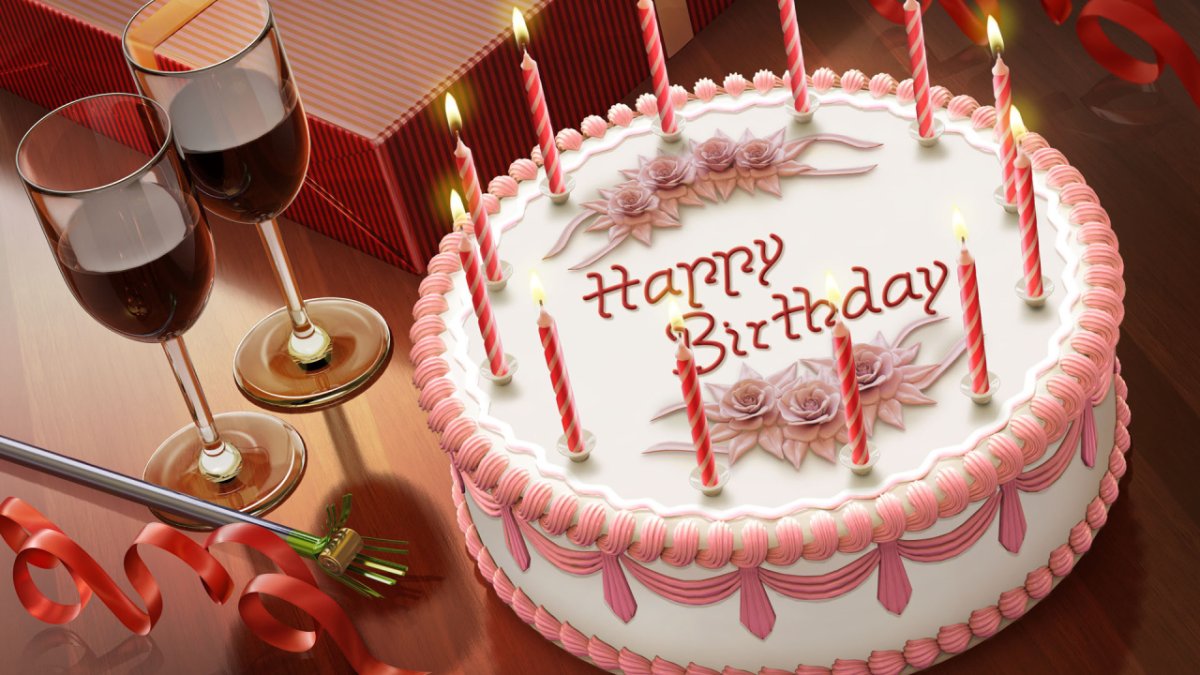 Открытка Happy Birthday