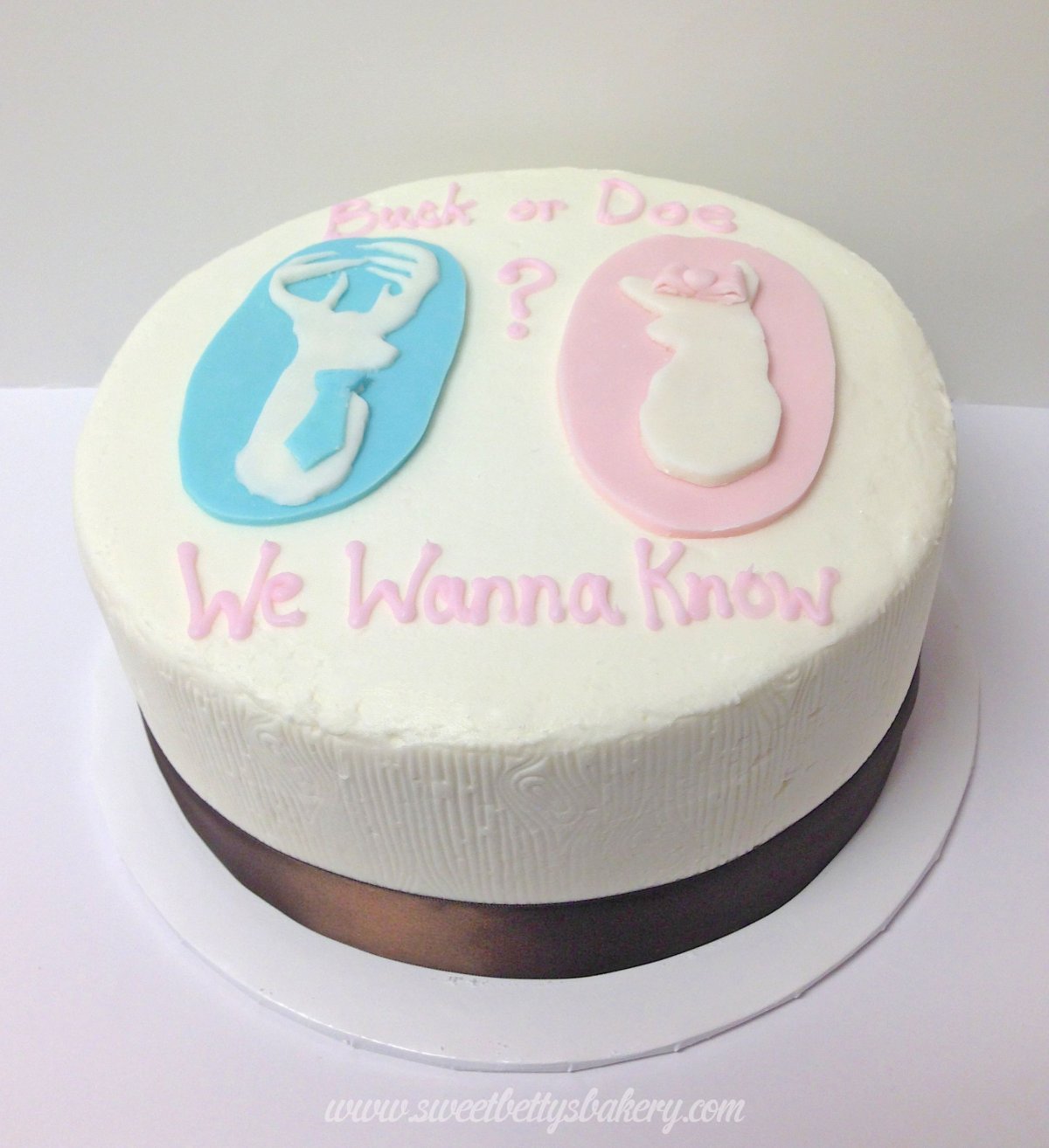 Gender Reveal торт