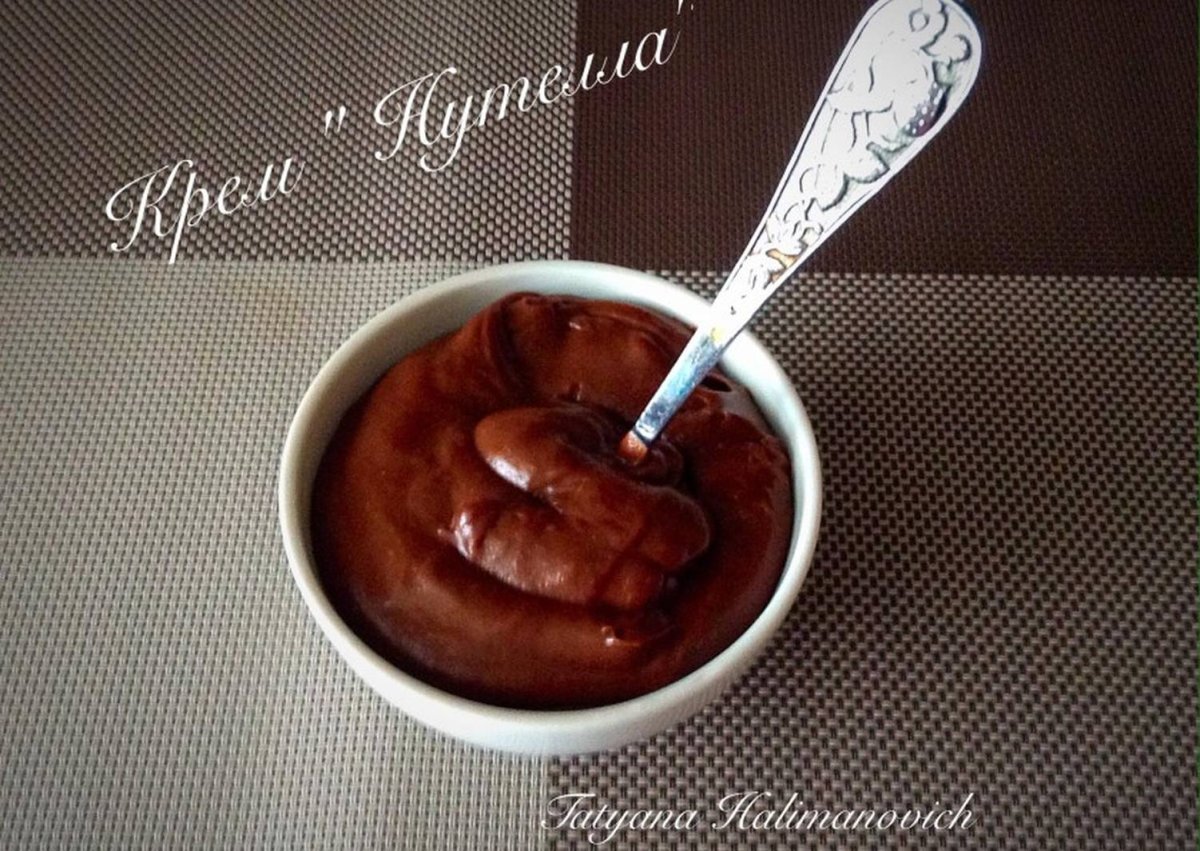Нутелла сзади