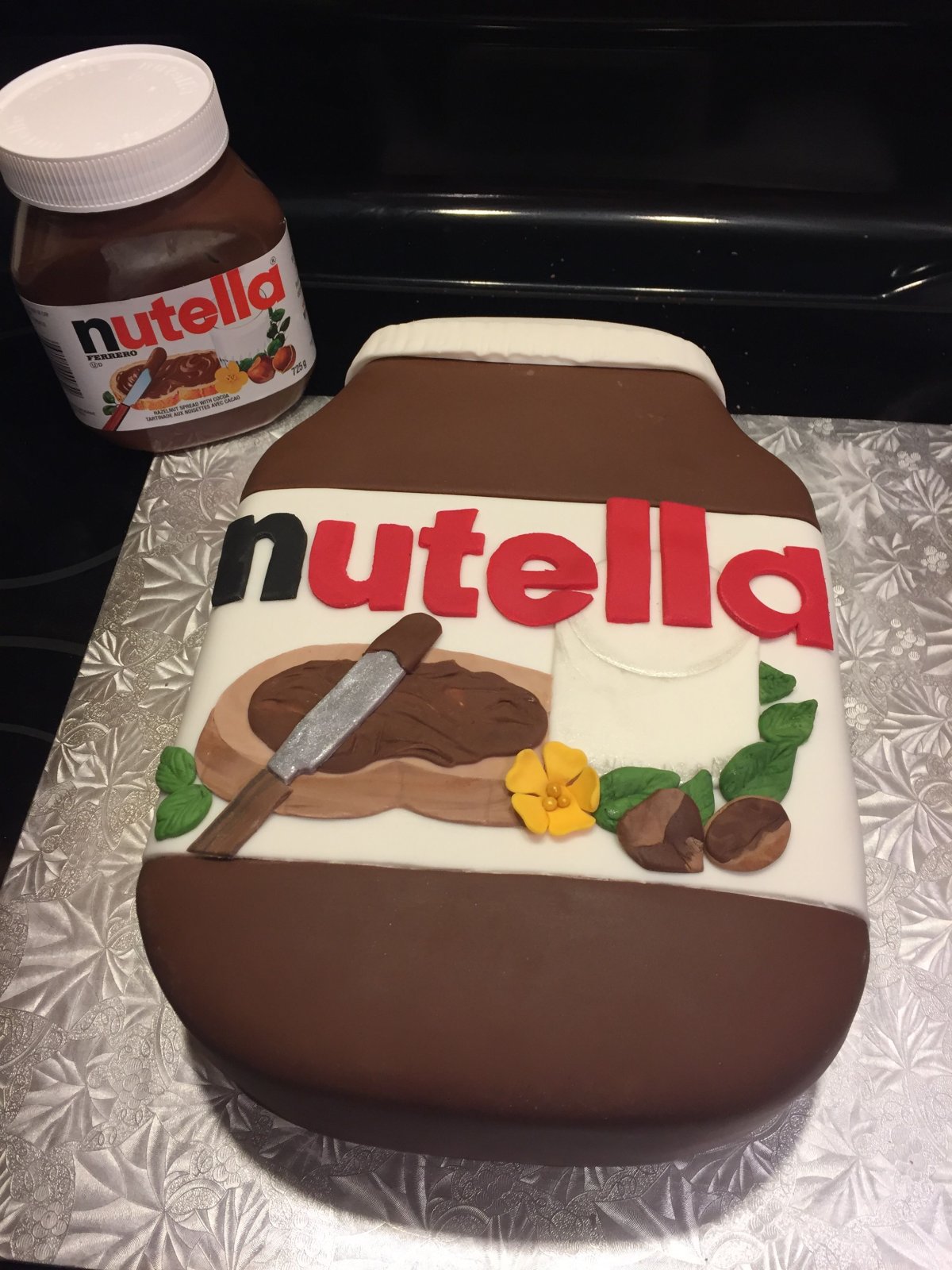 Nutella новогодний дизайн