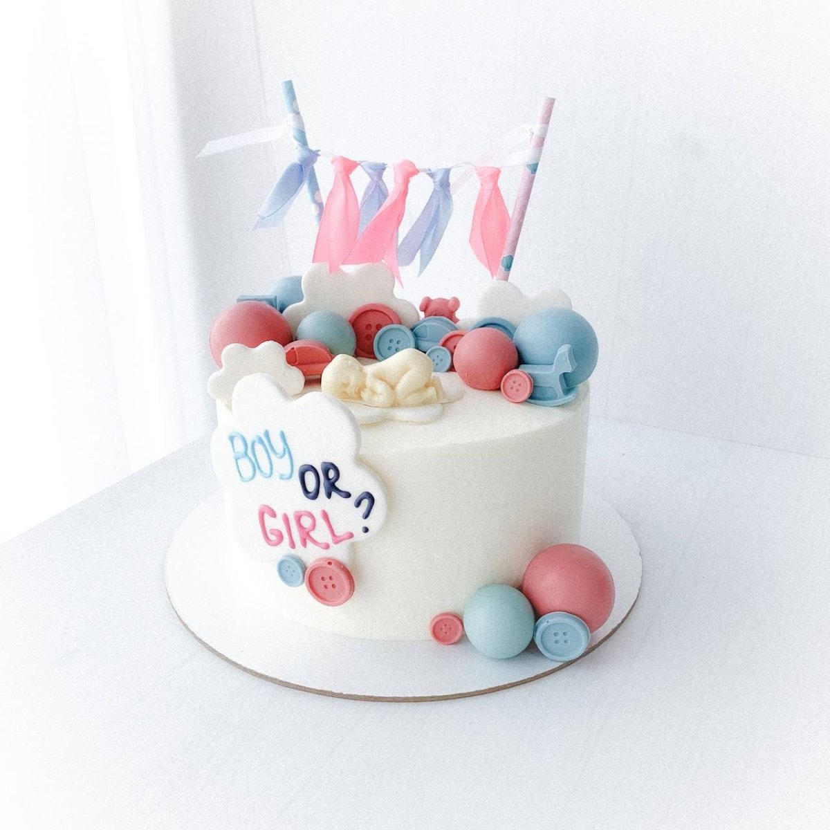 Тортик Happy Birthday Baby boy 4 month