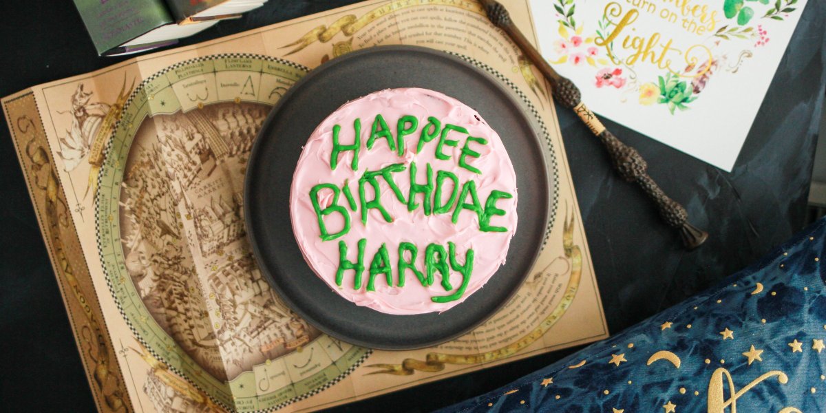 Happy Birthday Harry Potter Cake