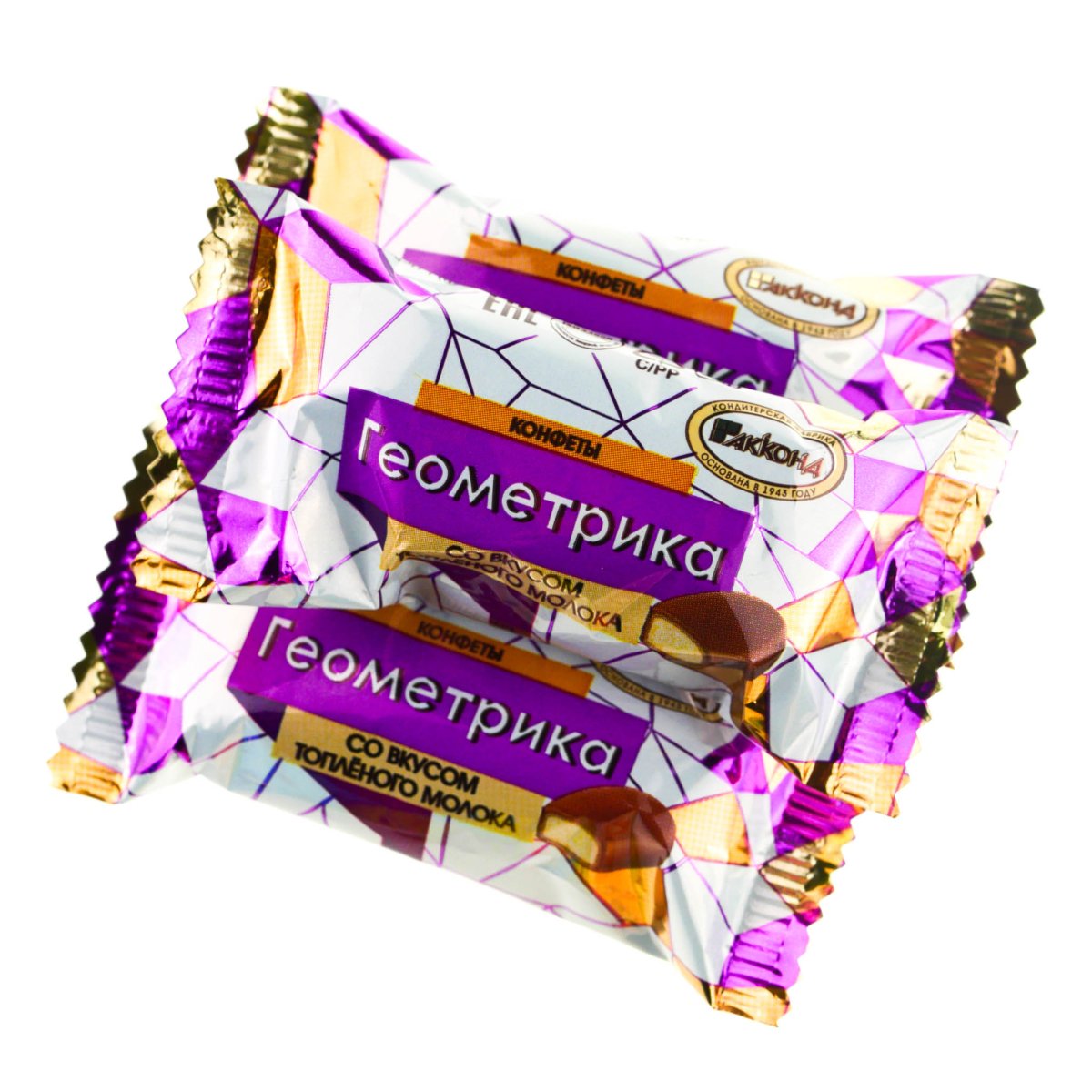 Конфеты Геометрика 1кг Акконд