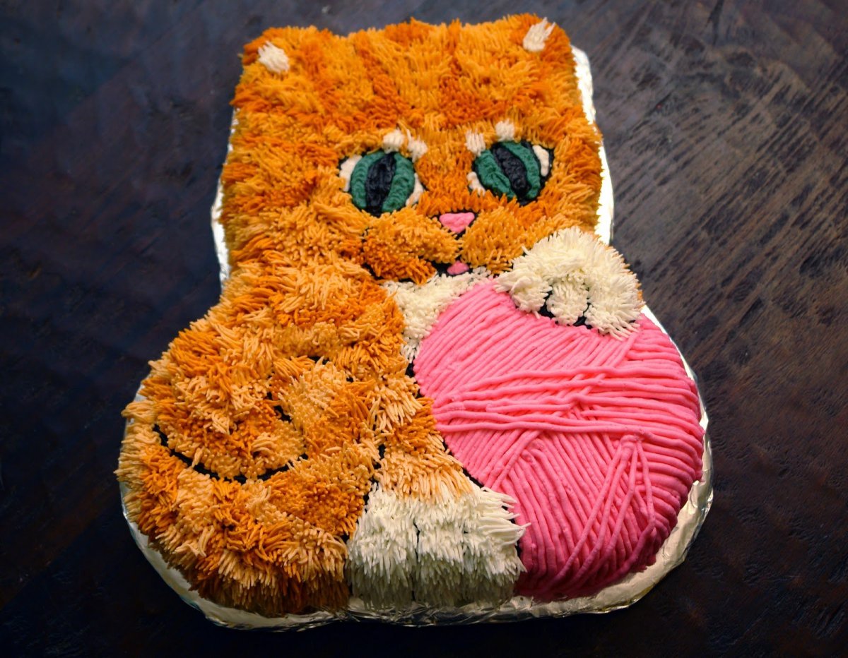 Торт с «кошками»