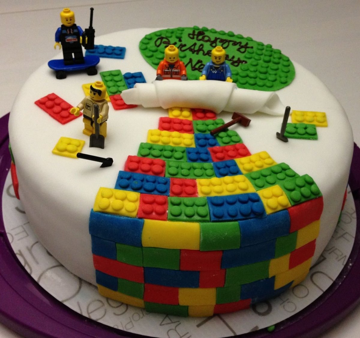 Торт для мальчика 8 лет лего