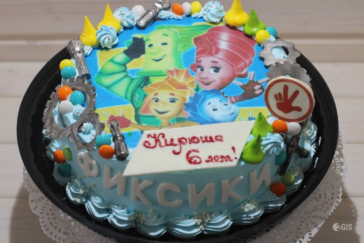 Торт Фиксики для мальчика 4