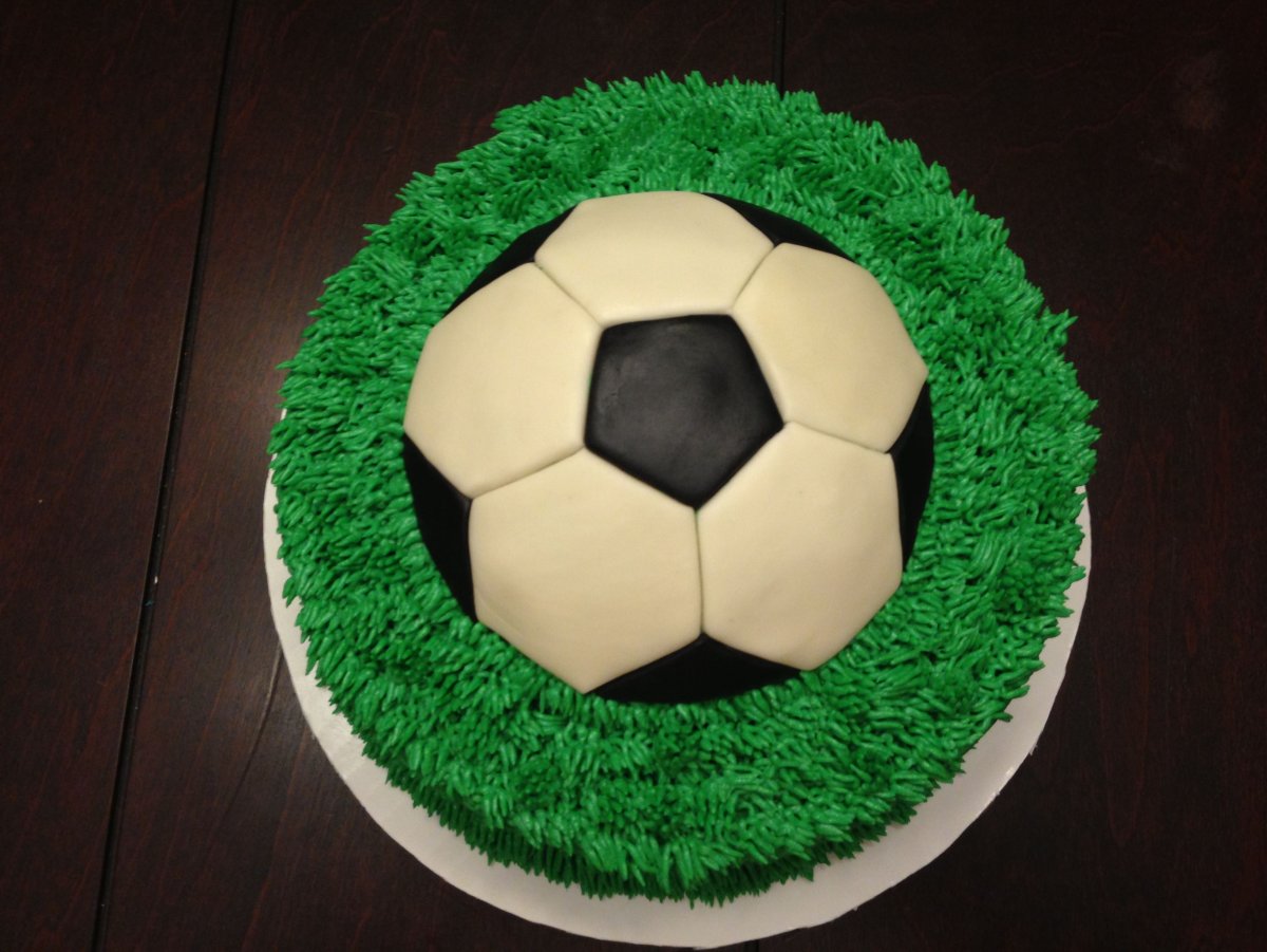 Торт для мальчика тема футбол