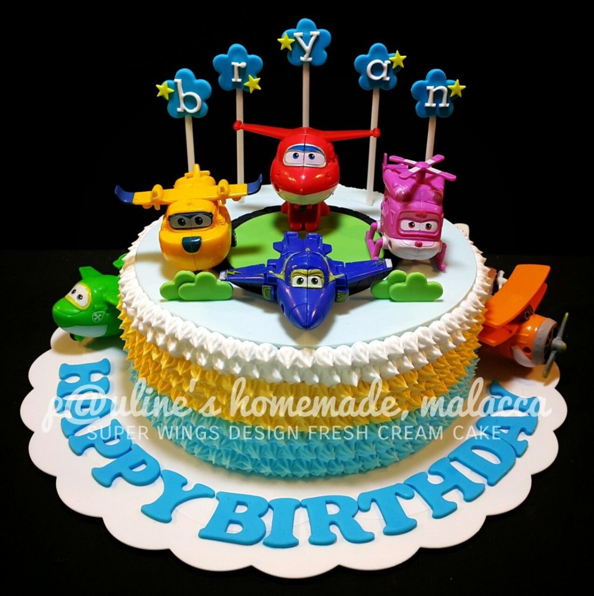 Super Wings Cake
