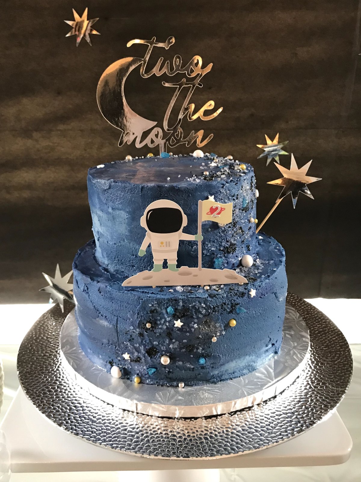 Космический торт для девочки