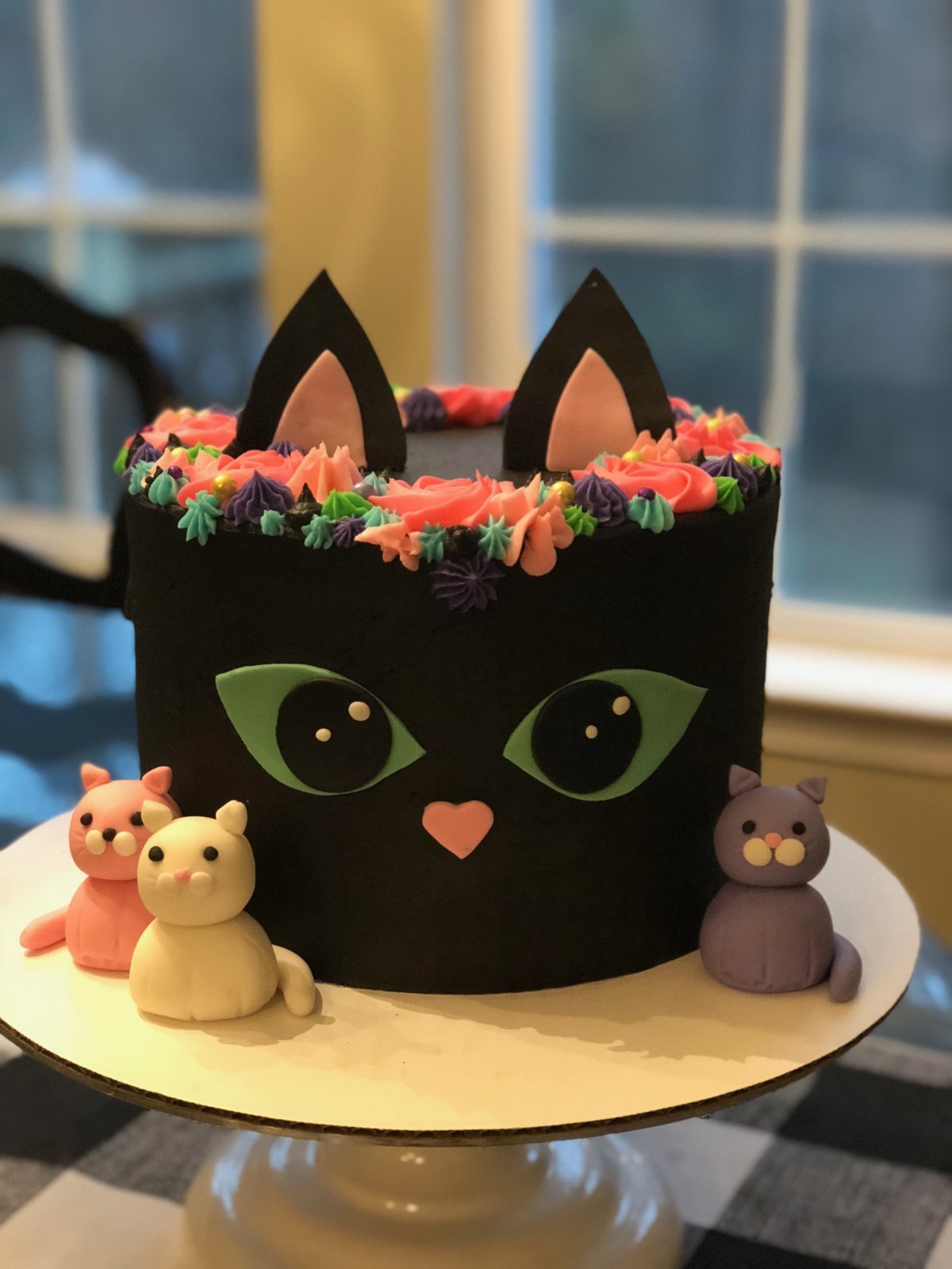 Торт для кошки на день рождения