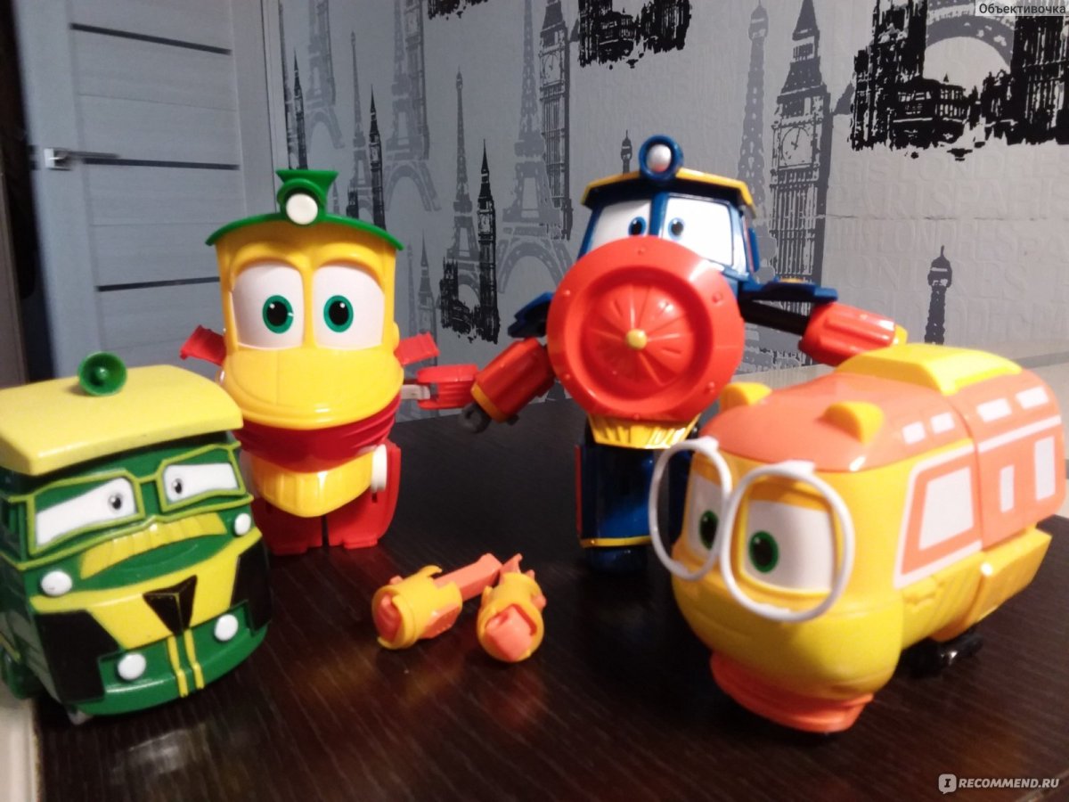 Robot Trains RT Toys трансформеры