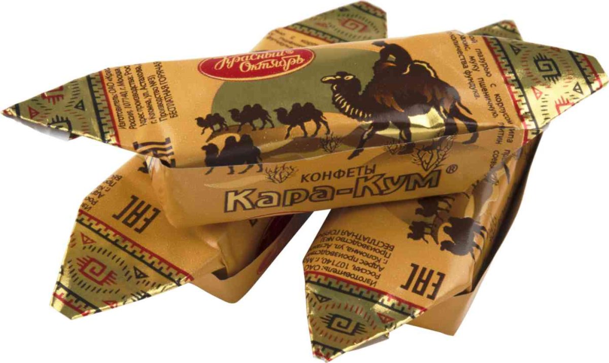Конфеты Каракум красный октябрь