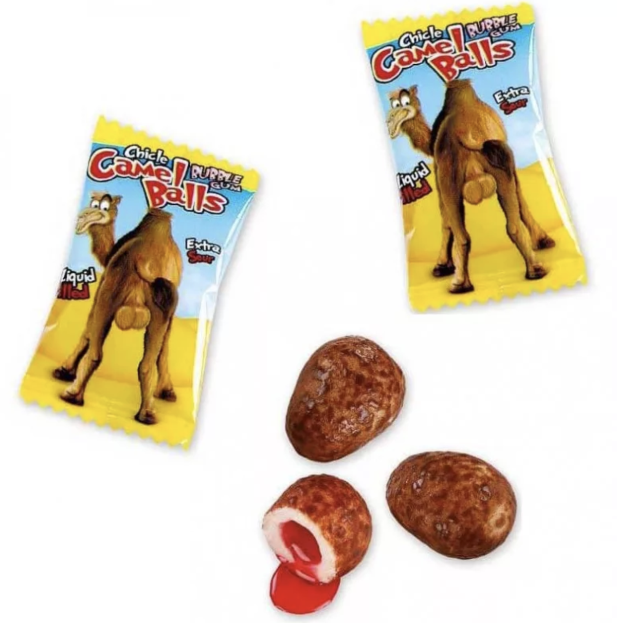 Жев.резинка "Camel balls" (яйца верблюда) fini Испания