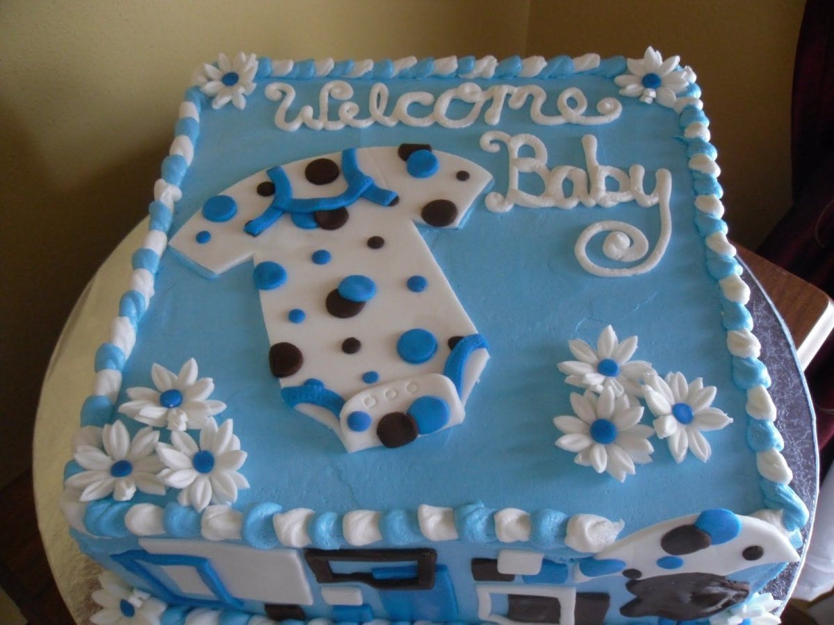 Пряник на торт 1 месяц