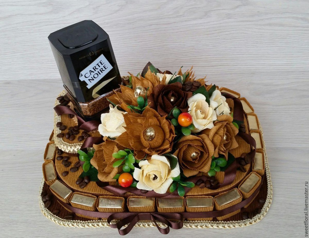 Подарочный букет для мужчины