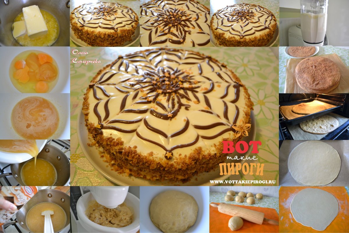 Коржи для Наполеона