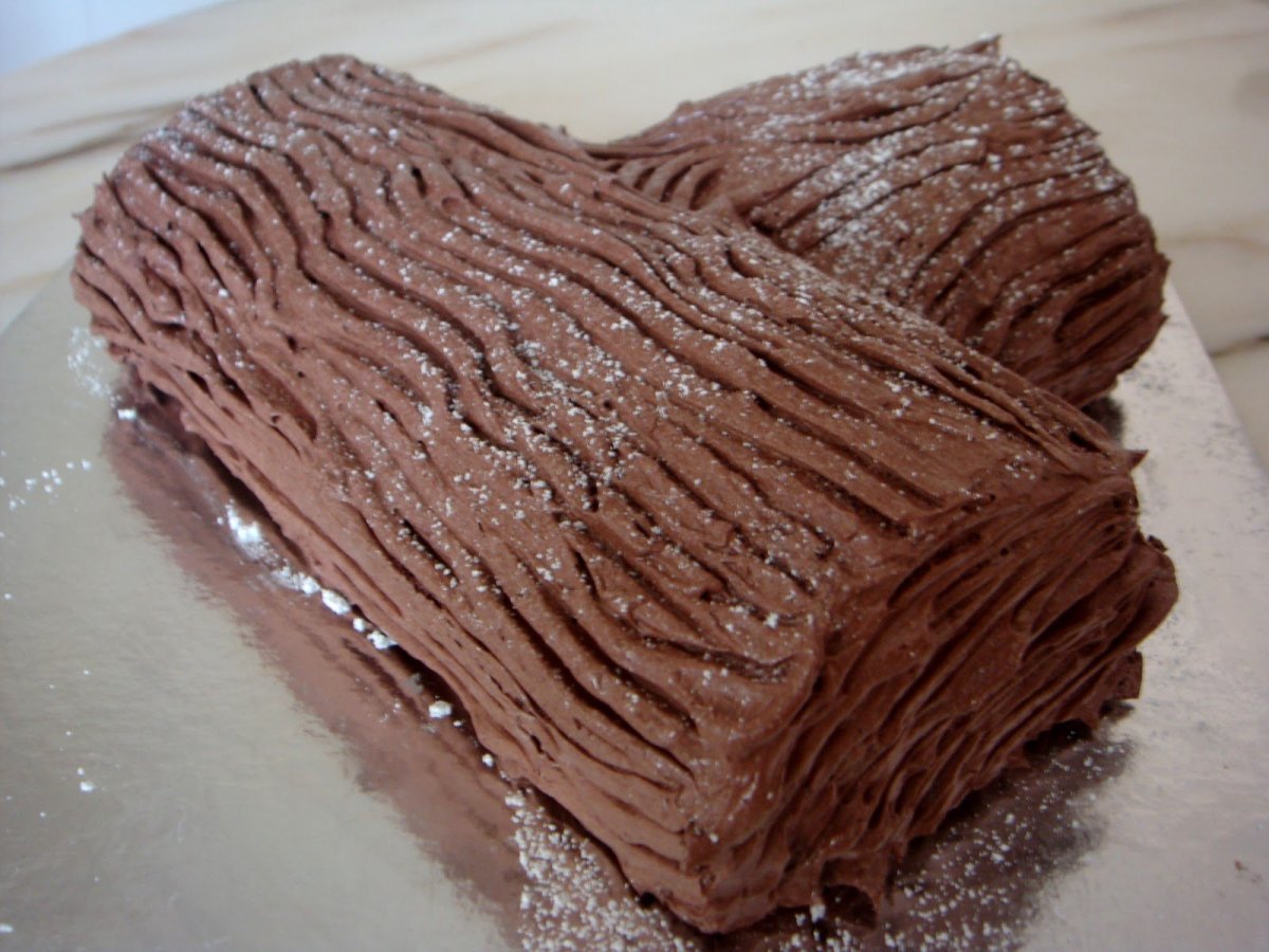 Рождественское полено Bûche de noël