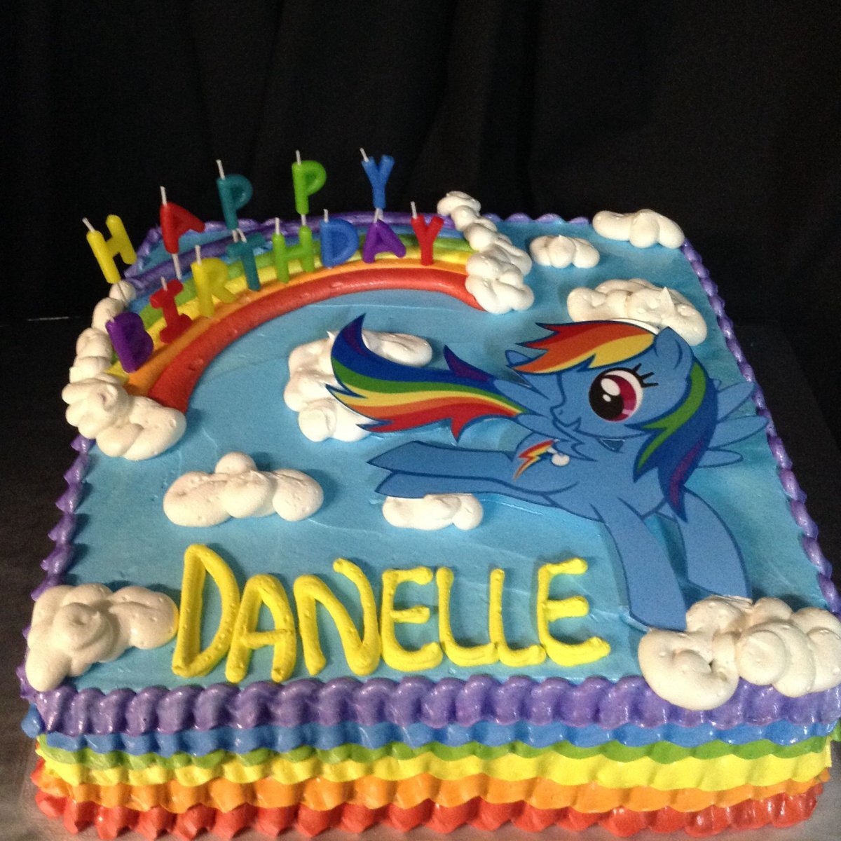Торт Rainbow Dash