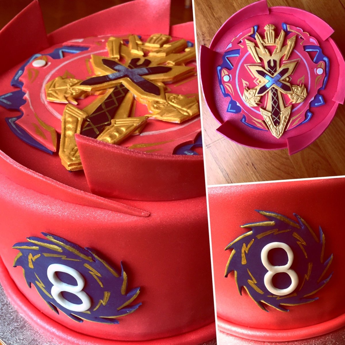 Beyblade для печати на торт