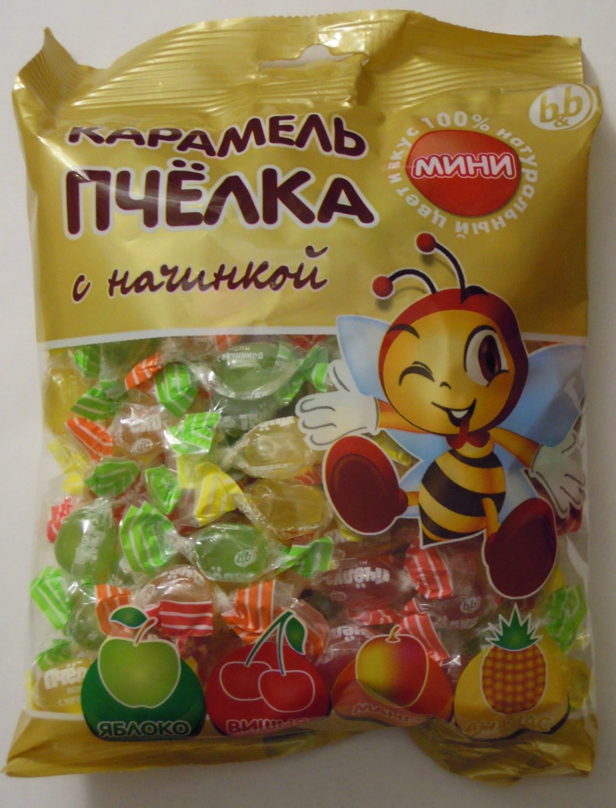 Рошен карамель глазированная