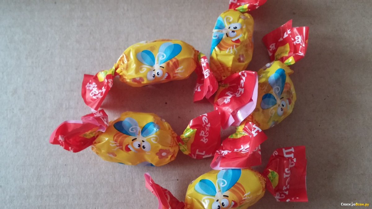 Конфеты Roshen бешеная Пчелка фрутти 1кг