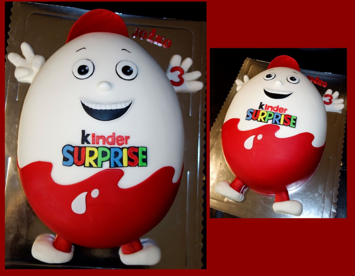Торт kinder Пингви