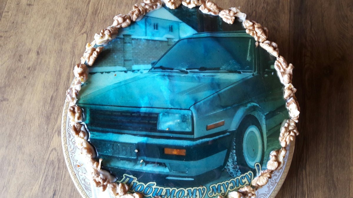 Торт Volkswagen Golf