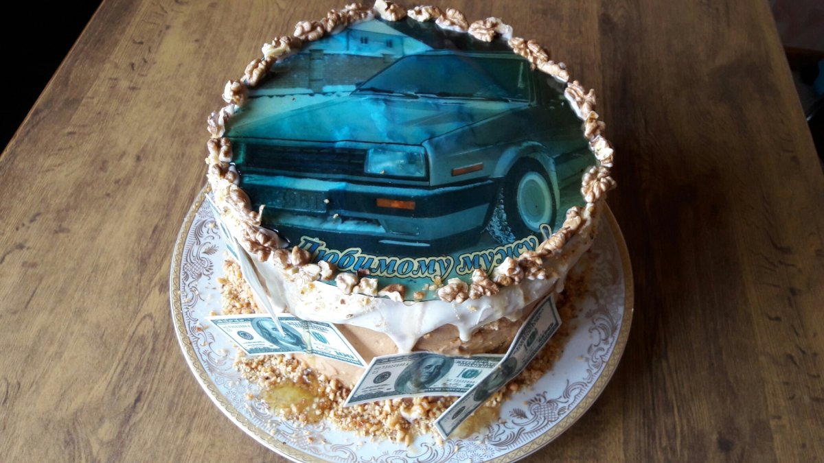 Торт Volkswagen Golf