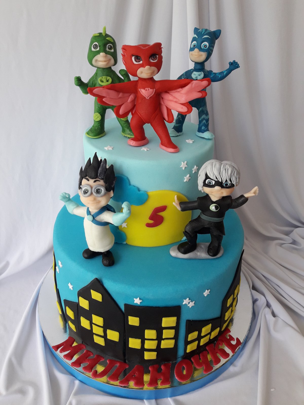 Pjmasks торт