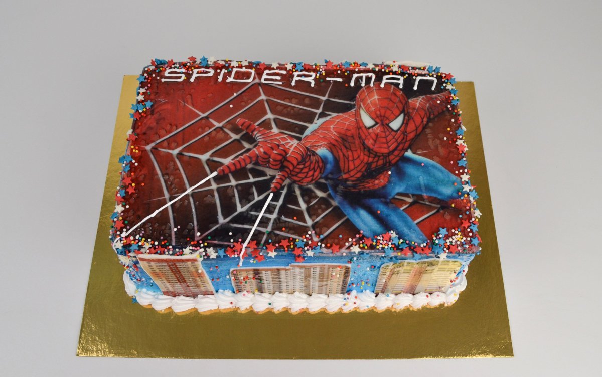 Topper для торта Spider man