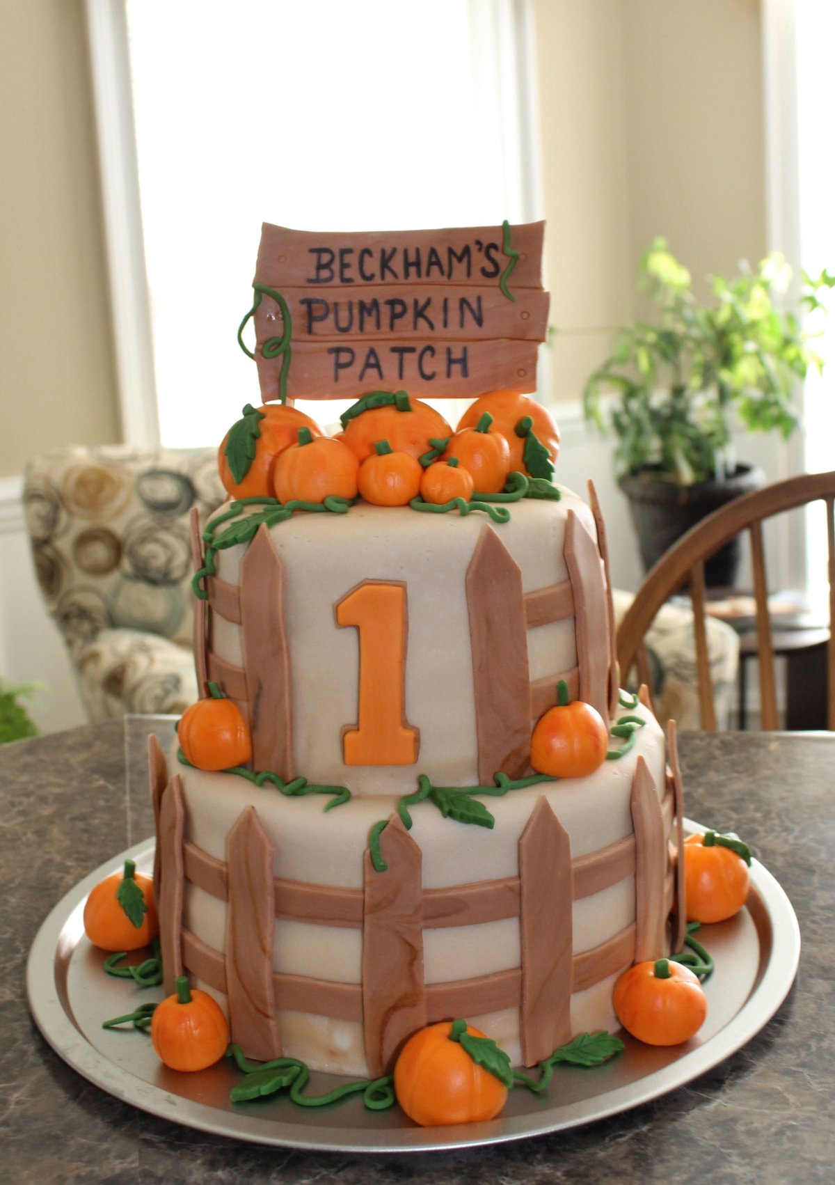 Тортик тыква на день рождения