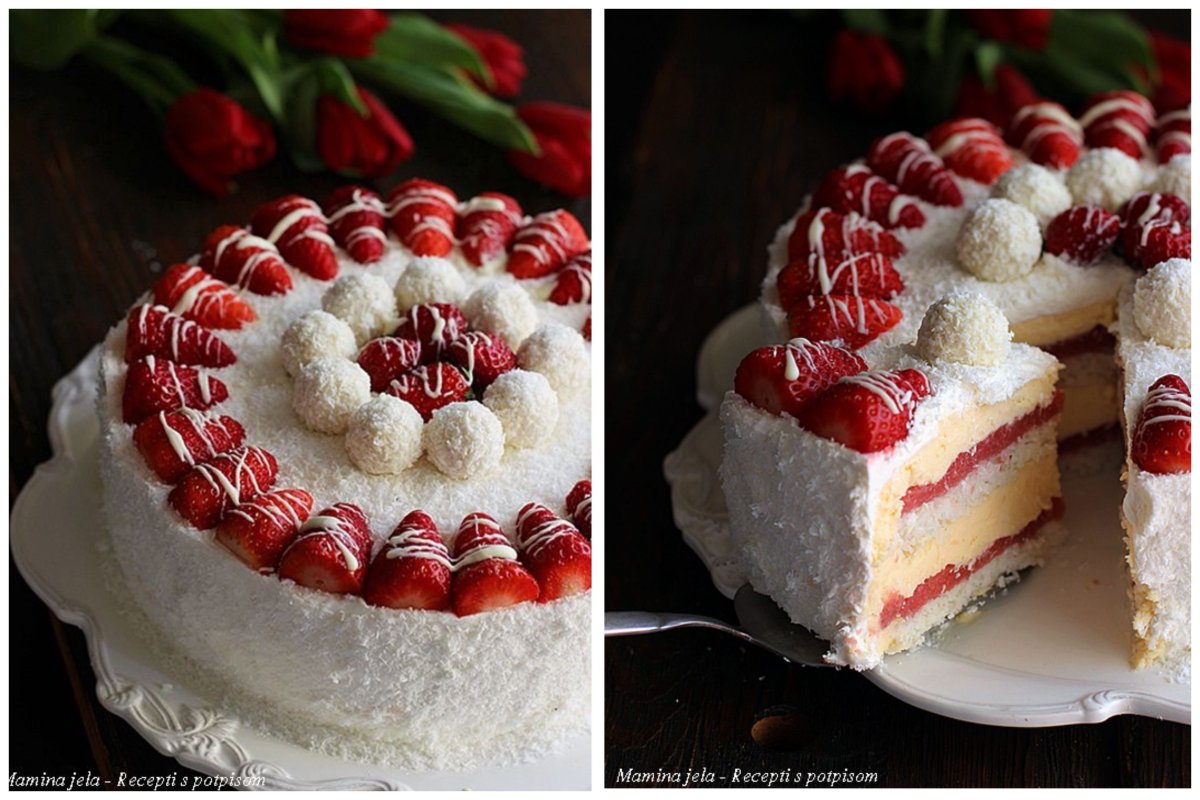 Raffaello Cake