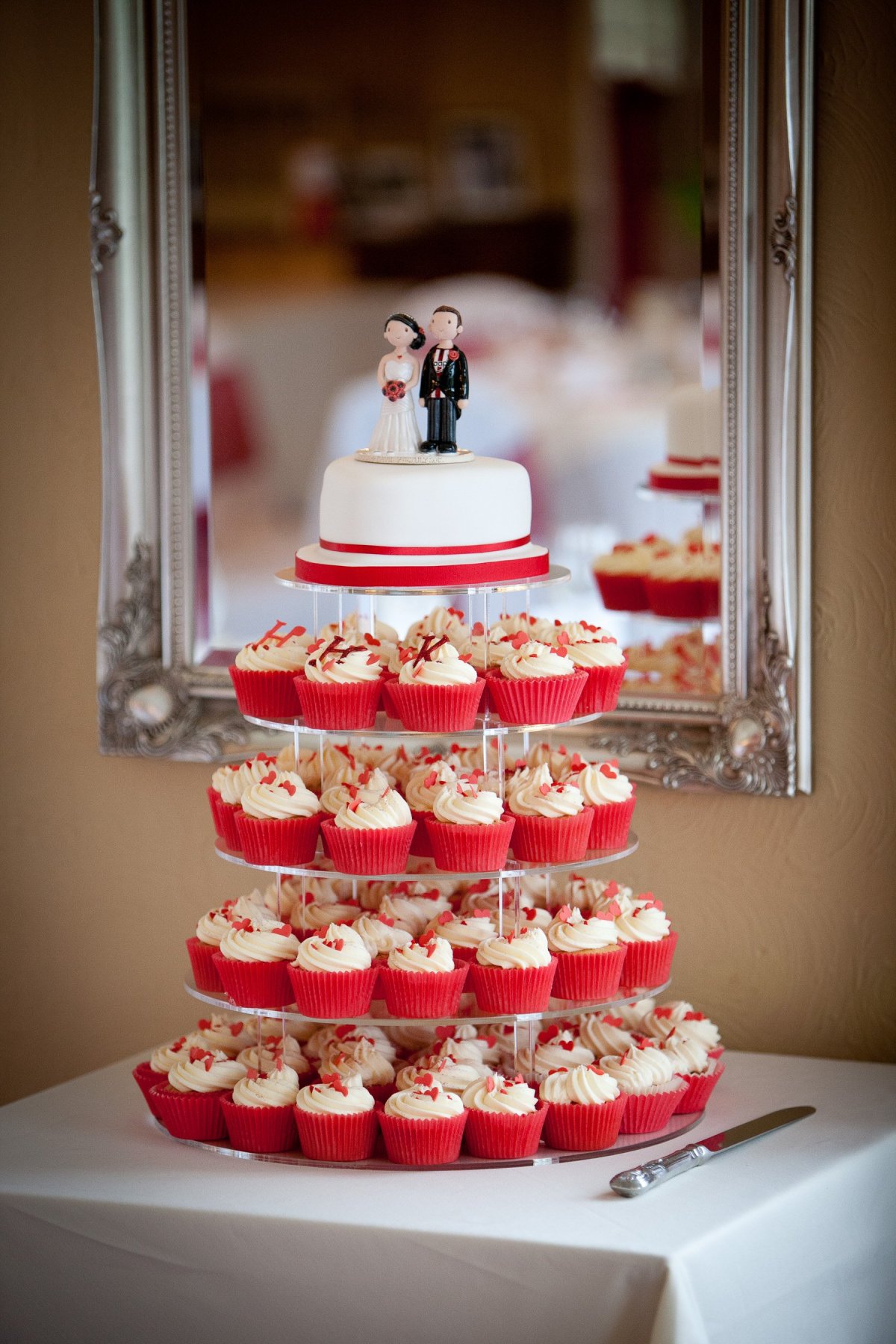 Капкейки на свадьбу вместо торта