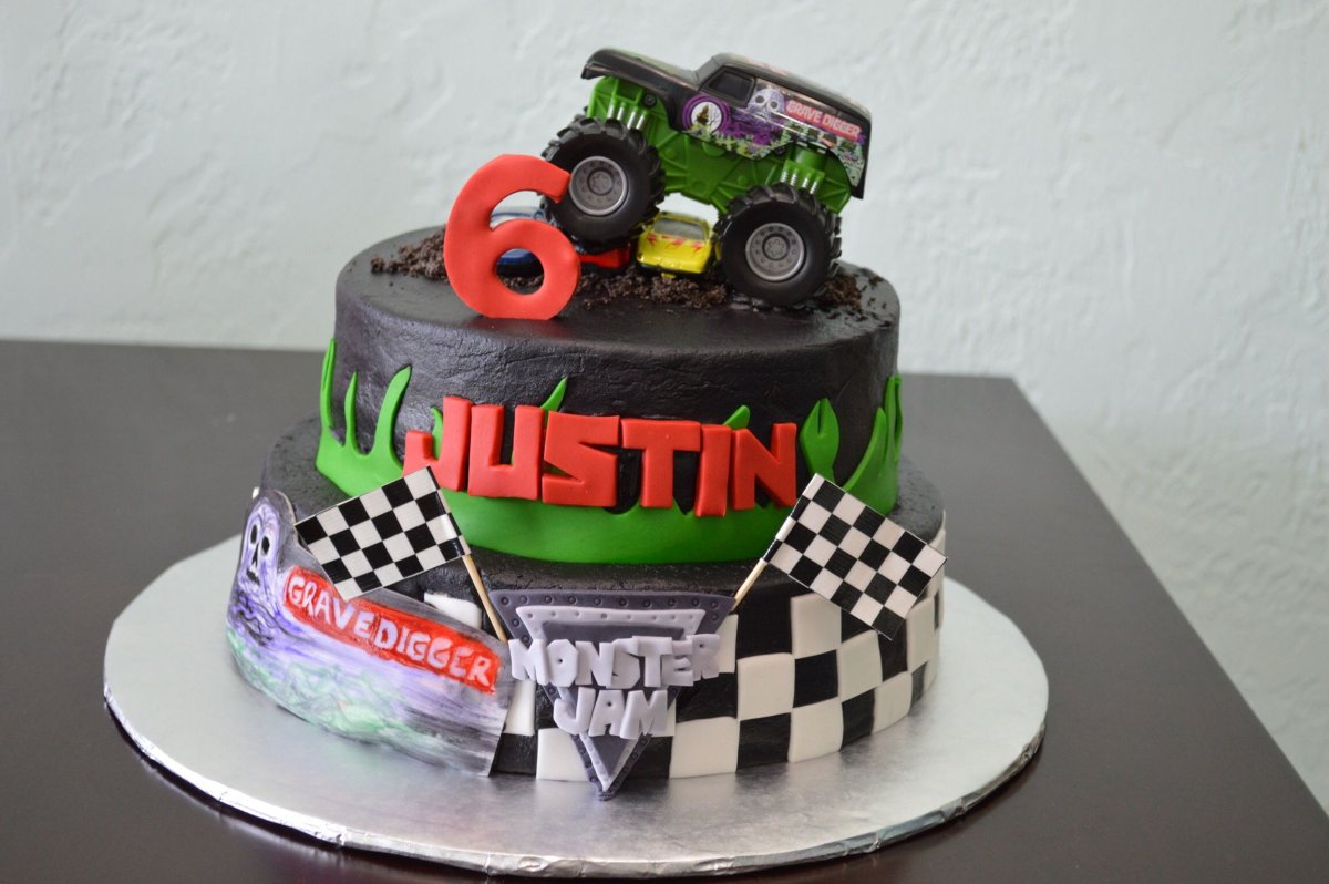 Торты hot Wheels Monster Truck Cake