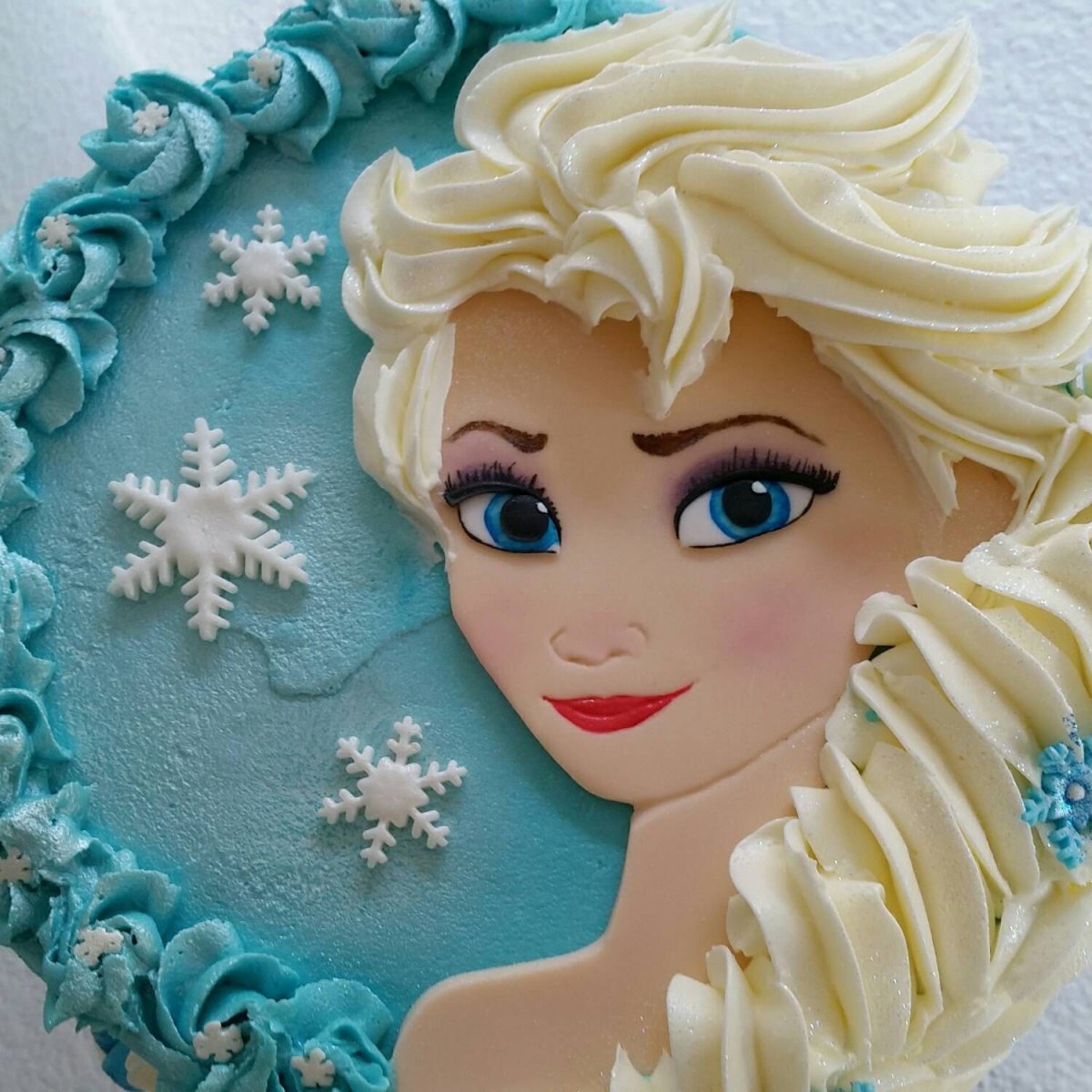Frozen Elsa торт