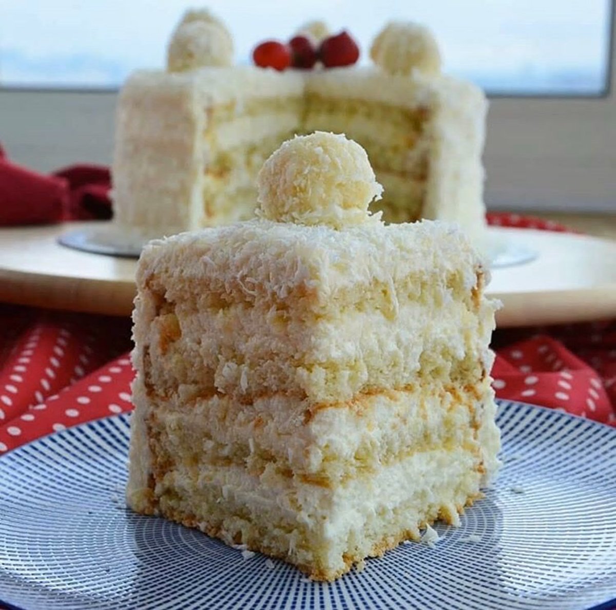 Торт Raffaello