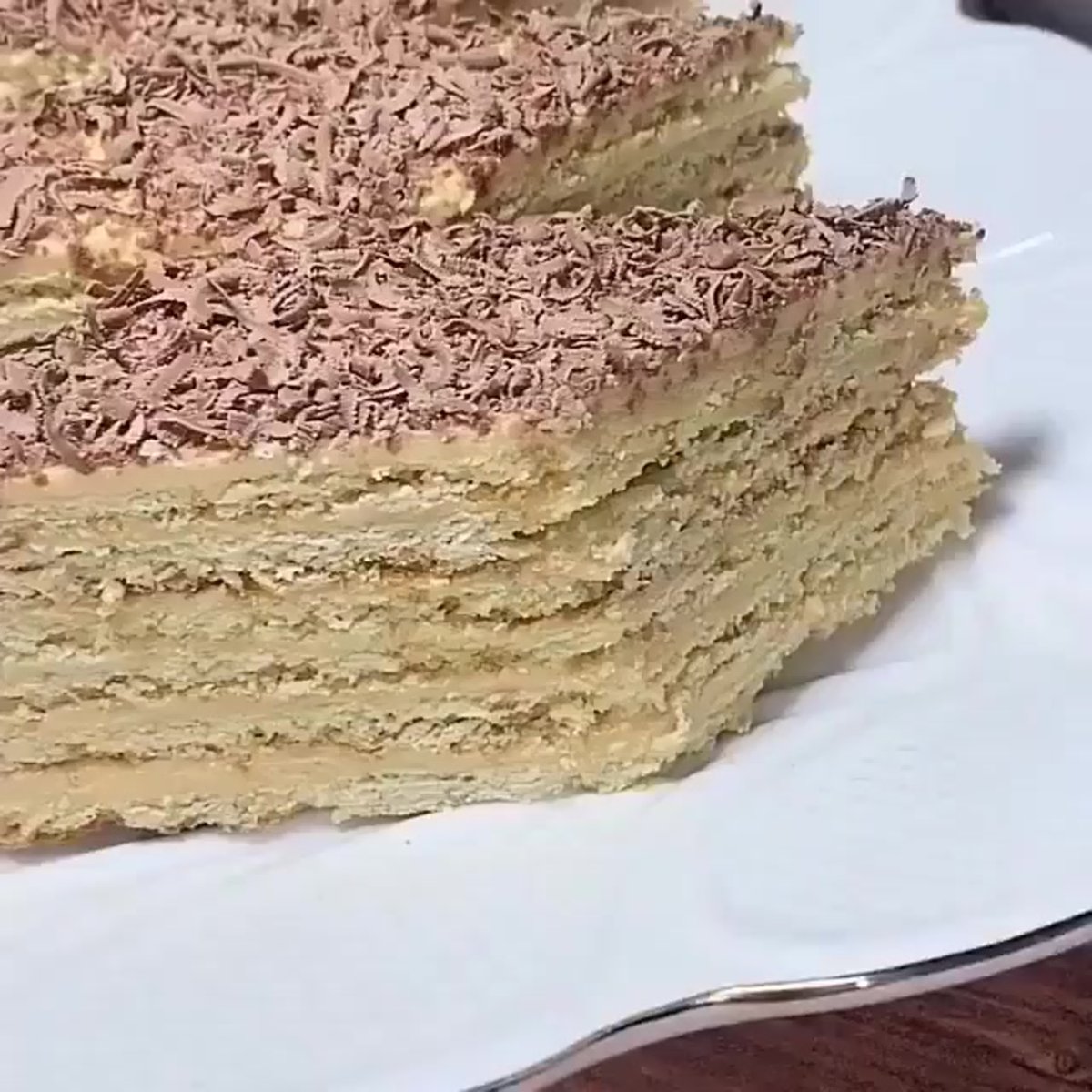 Торт Микадо шоколадный