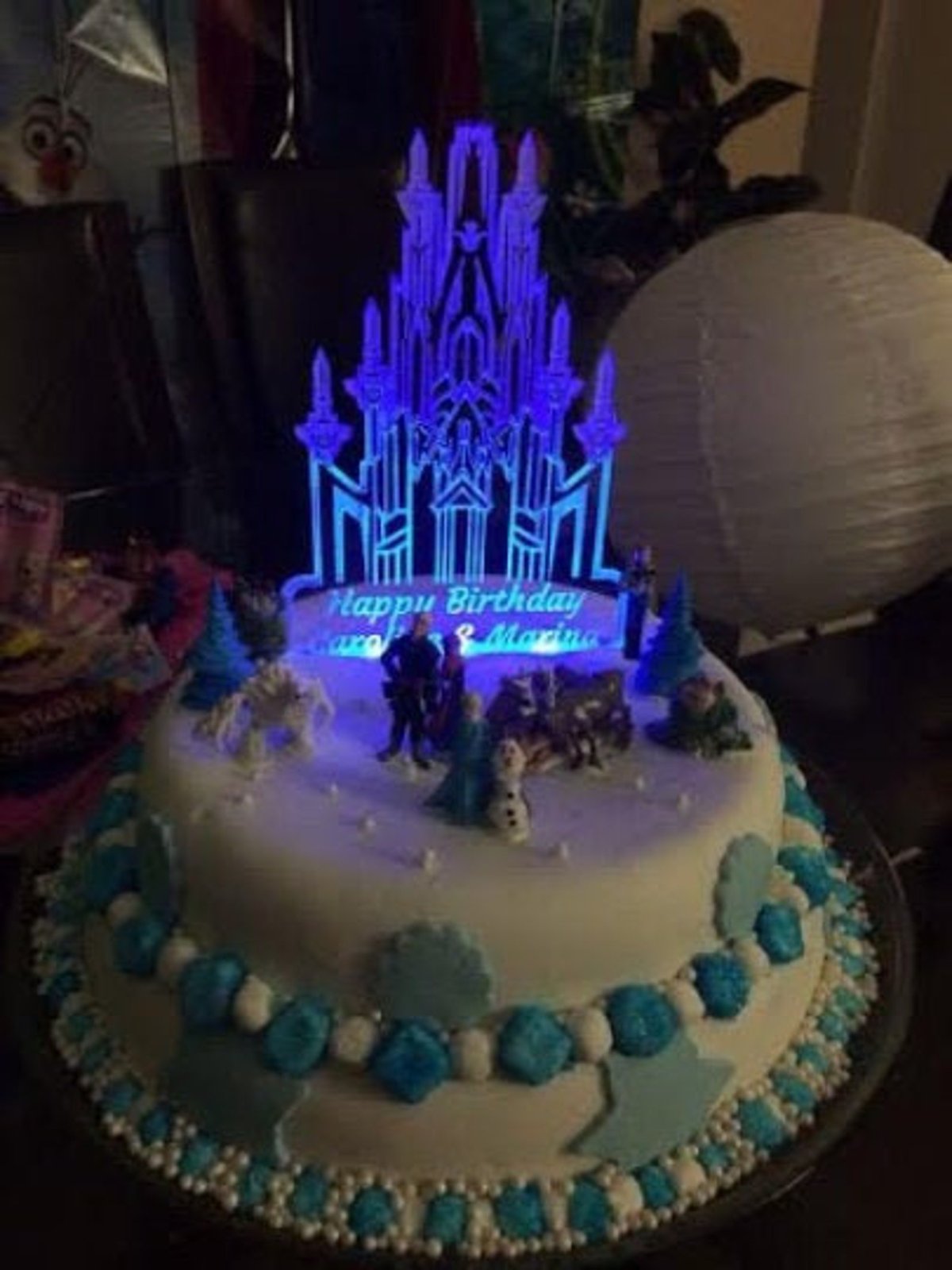 Frozen Elsa торт