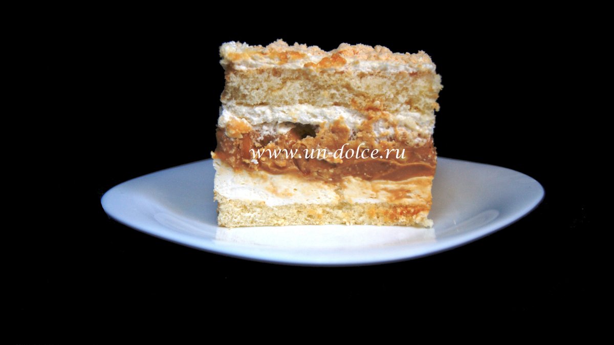 Королевский арахисовый торт
