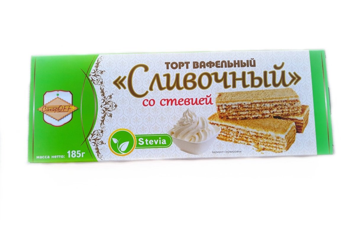 Вафельный торт порционный