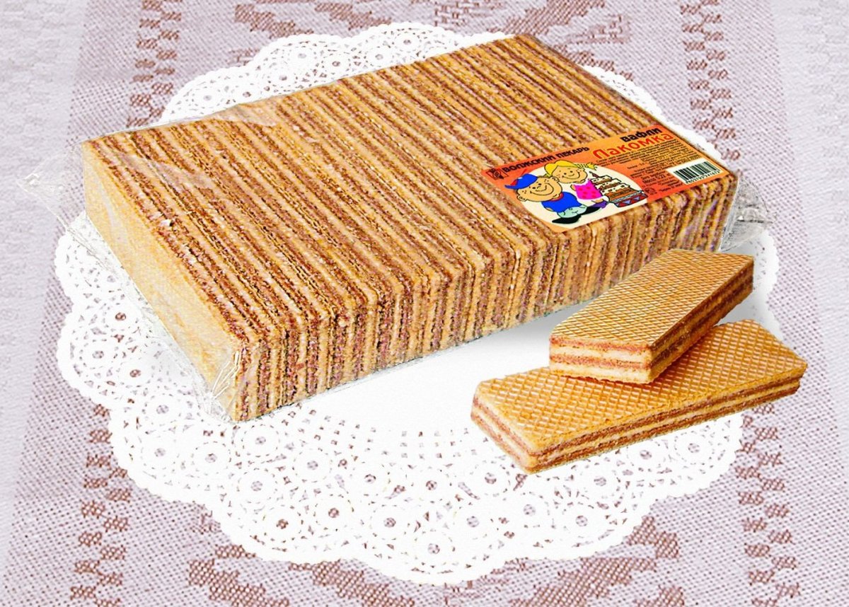 Торт из венских вафель