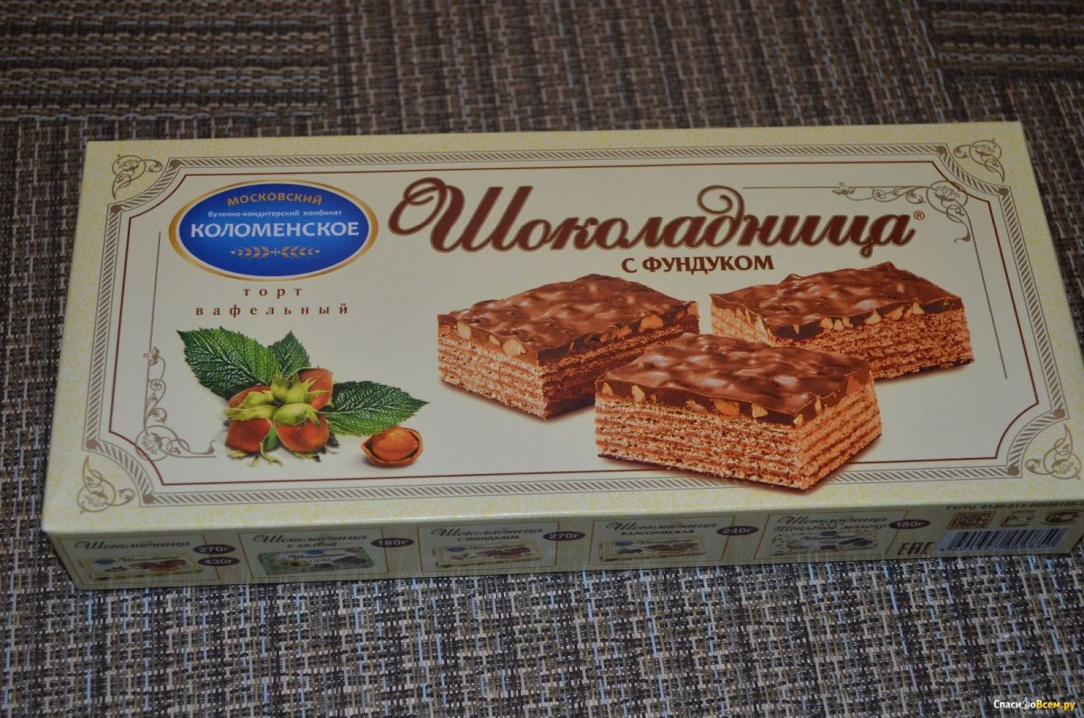 Вафельный торт Тореро