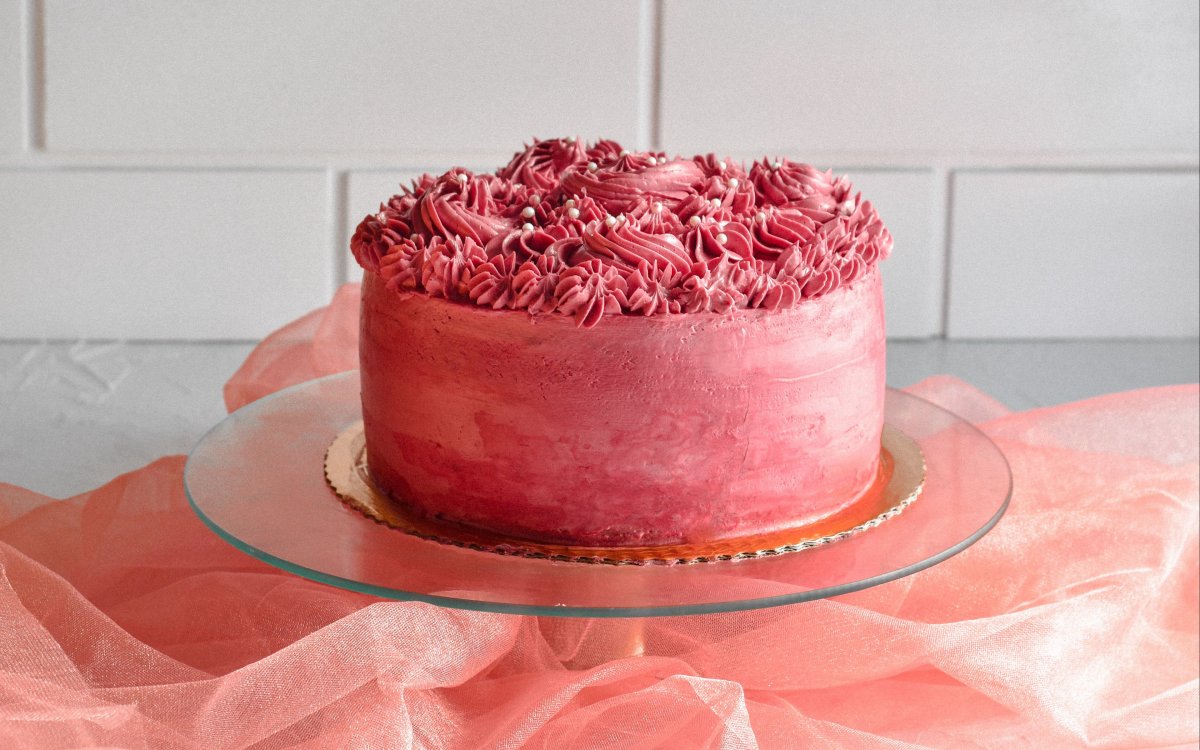 Торта "красный бархат" (Red Velvet).