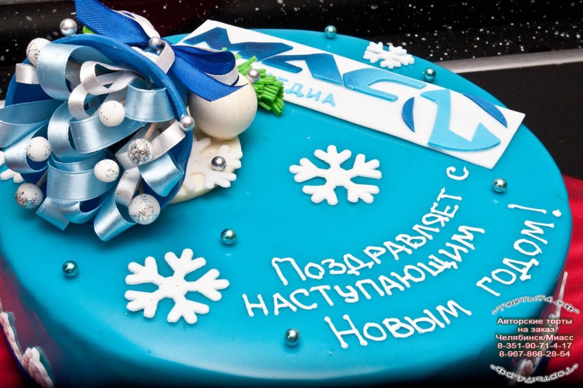 Большой торт на корпоратив