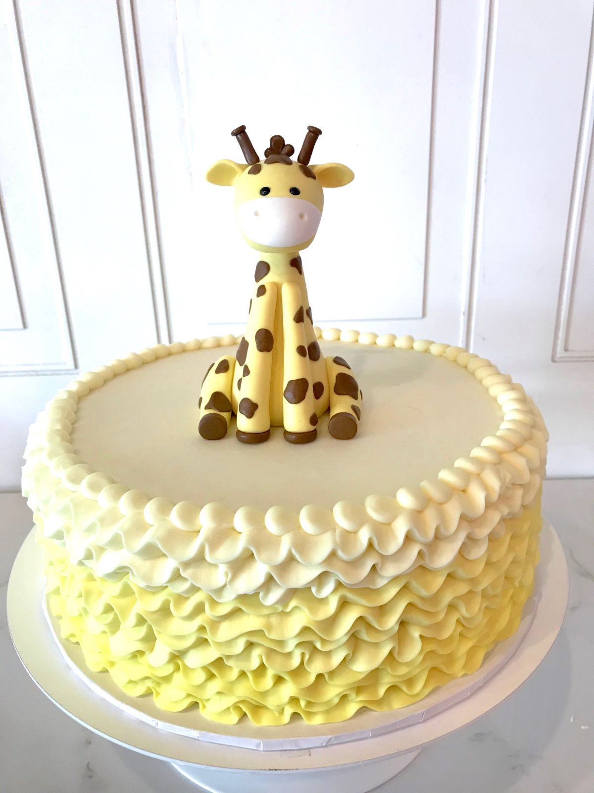 Торт жираф с маршмеллоу