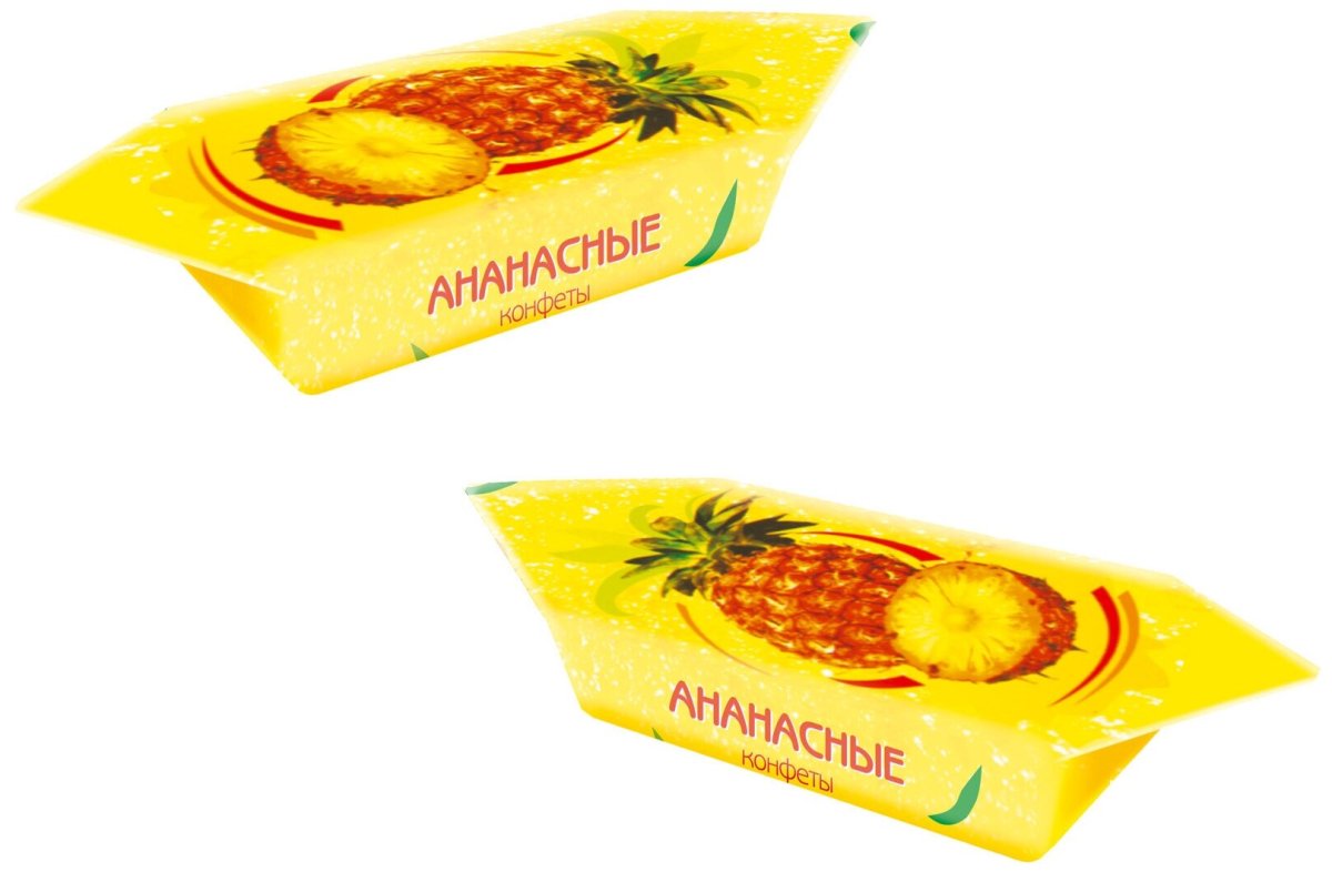 Конфеты вафельные Ананасная Долина