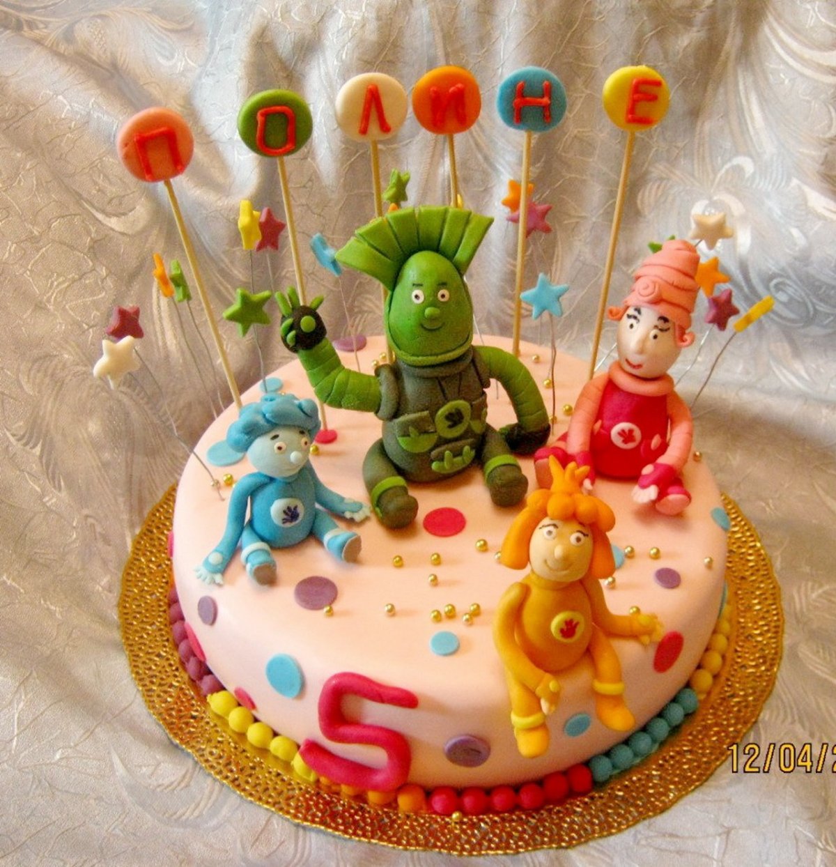 Торт Фиксики для мальчика 7 лет