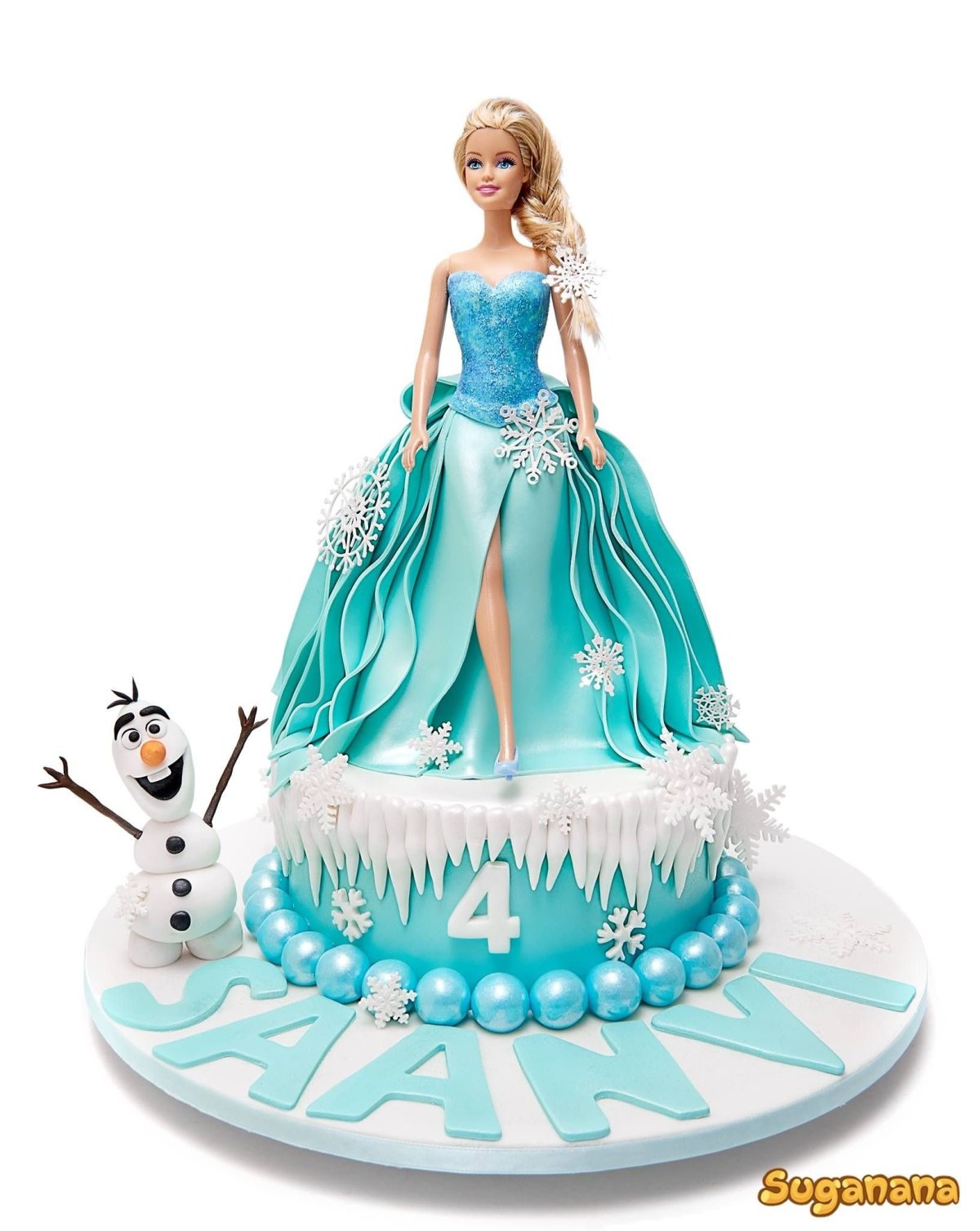 Frozen Elsa торт